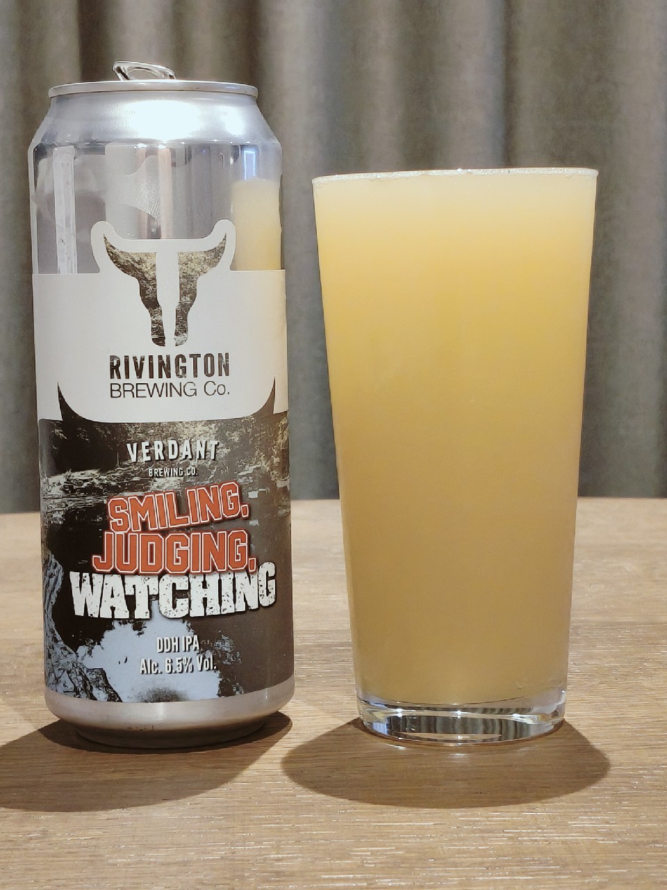 Smiling, Judging, Watching, Rivington Brewing Co.