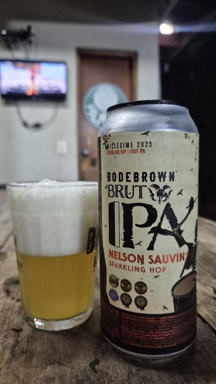 Bodebrown Brut IPA Nelson Sauvin, Cervejaria Bodebrown