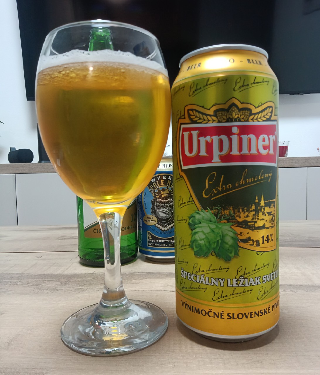 Urpiner Extra Chmeleny 14°, Pivovar Banskobystricky
