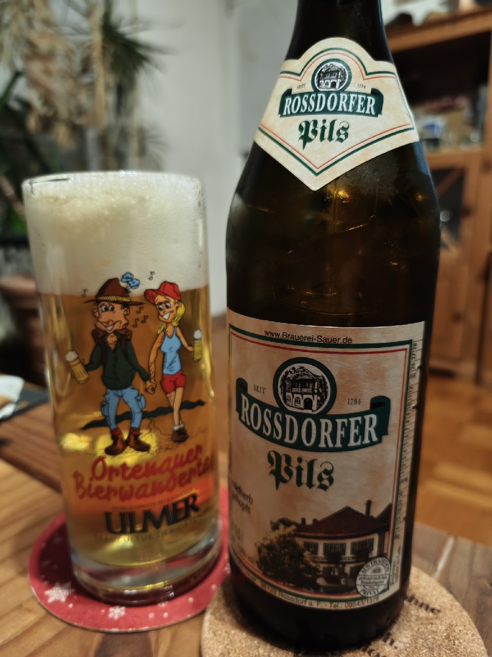 Rossdorfer Pils, Brauerei Sauer