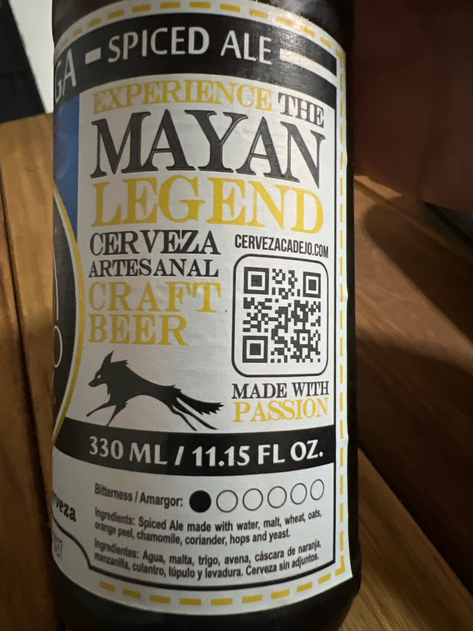 Mera Belga, Cadejo Brewing Company