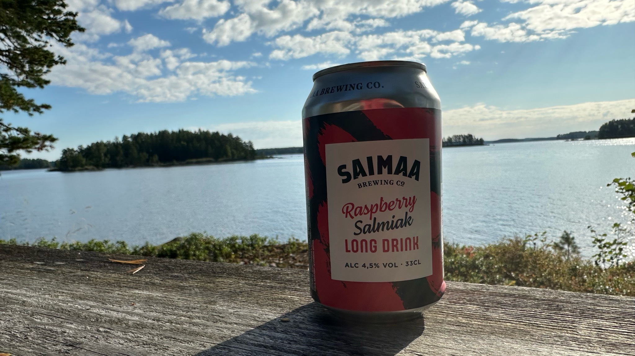 Raspberry Salmiak Long Drink, Finland
