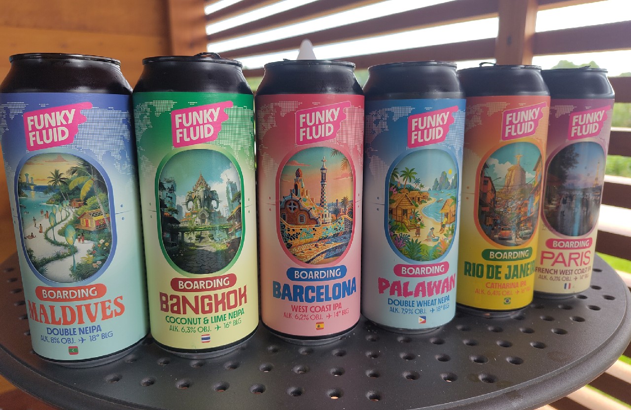 Boarding Maldives, Funky Fluid