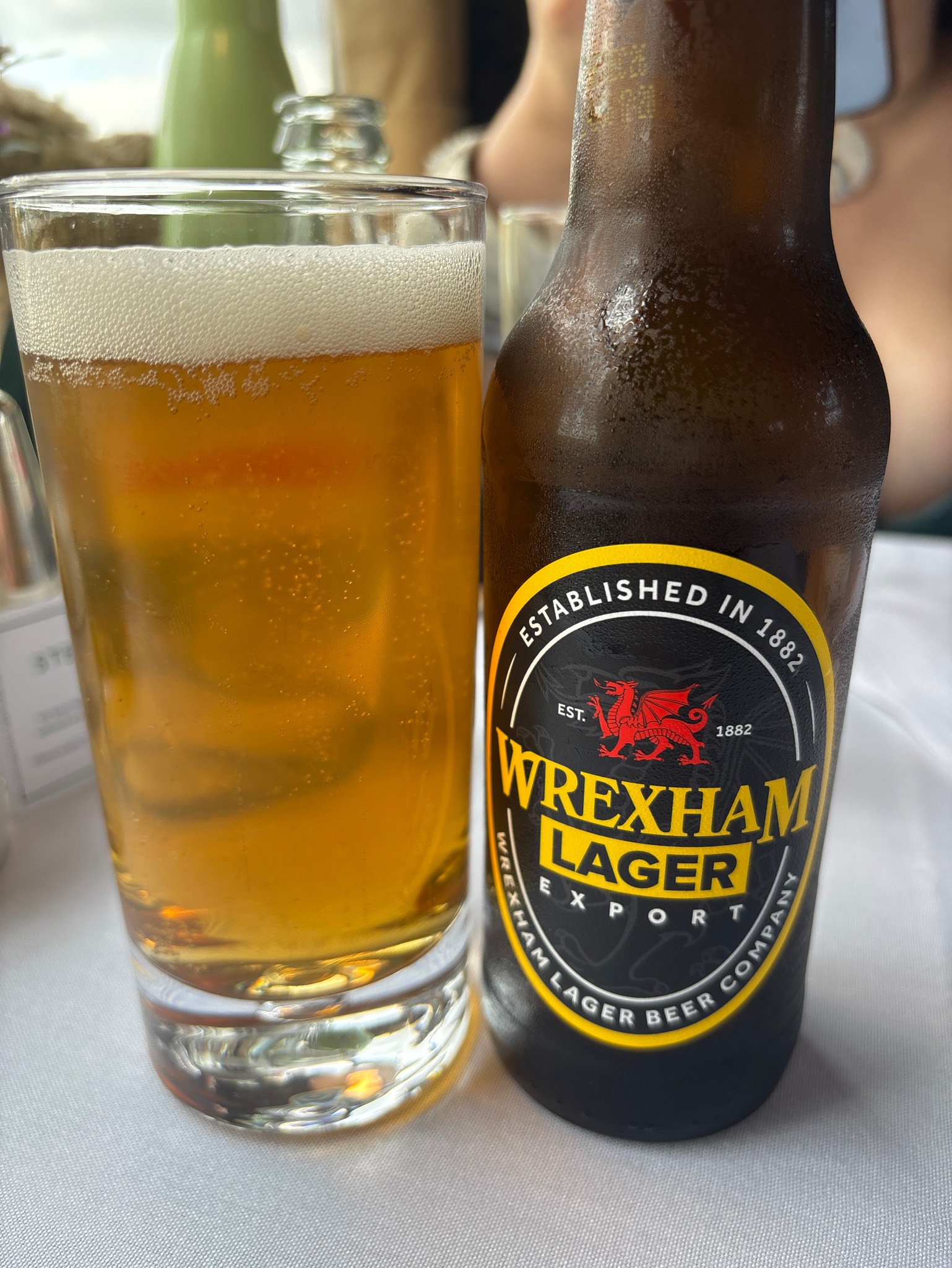 Wrexham Lager, Wales