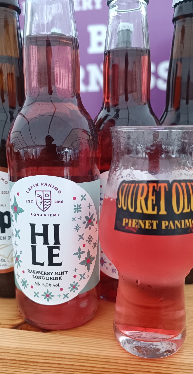 Hile Raspberry Mint Long Drink, Lapin Panimo