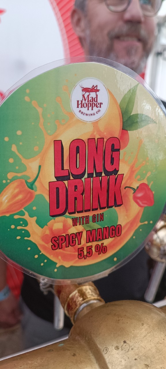 Spicy Mango Long Drink, Mad Hopper Brewing Co.