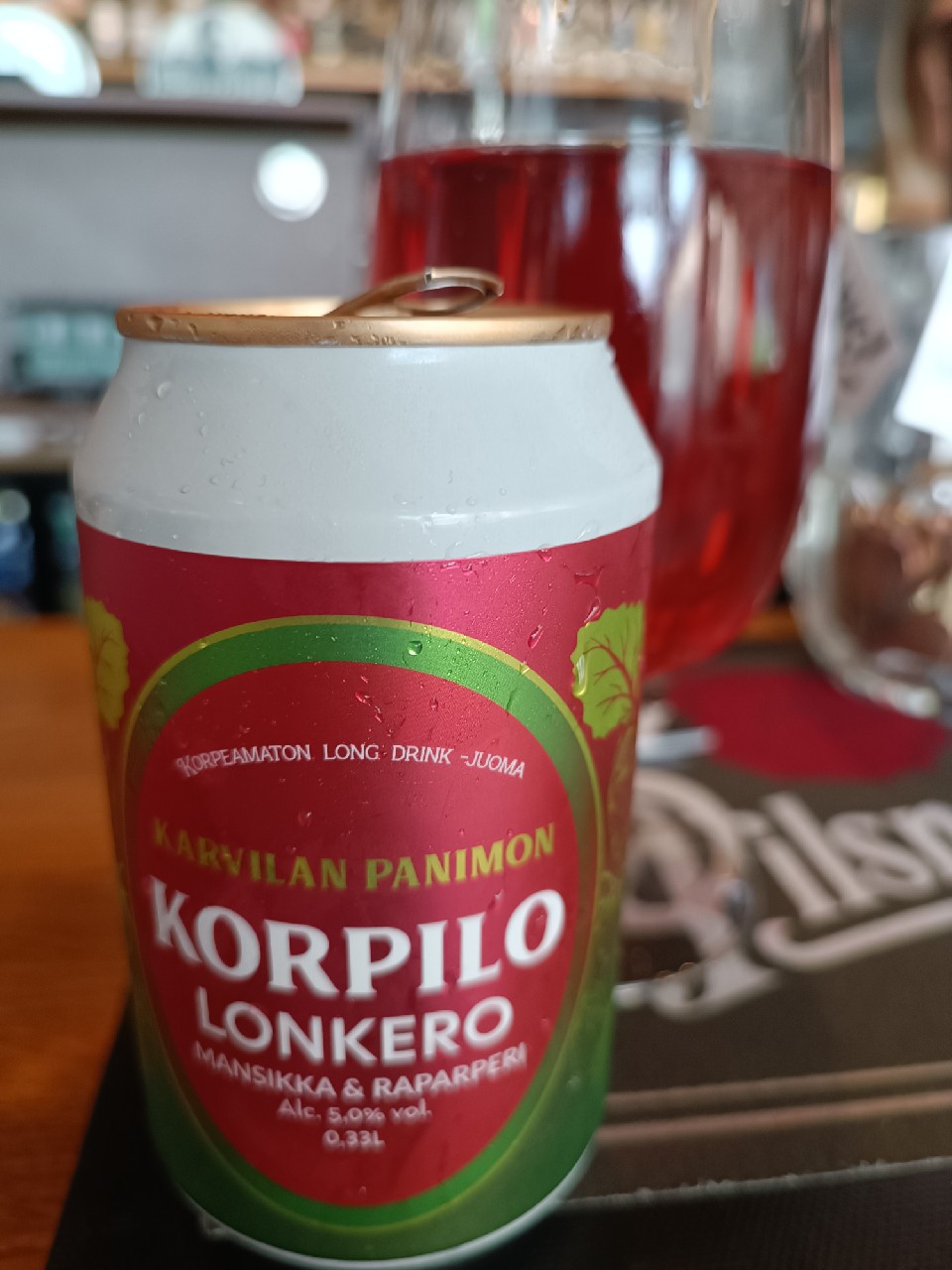 Korpilo Lonkero Mansikka & Raparperi, Finland