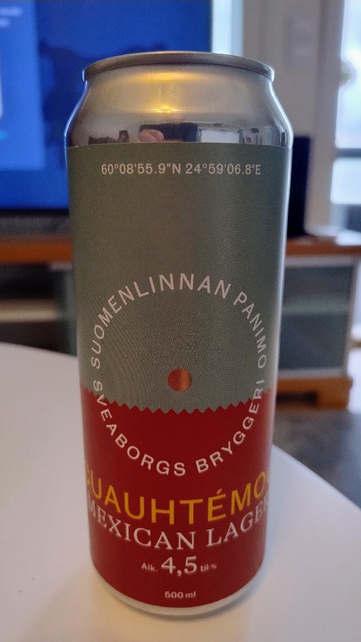 Cuauhtémoc Mexican lager, Suomenlinnan Panimo