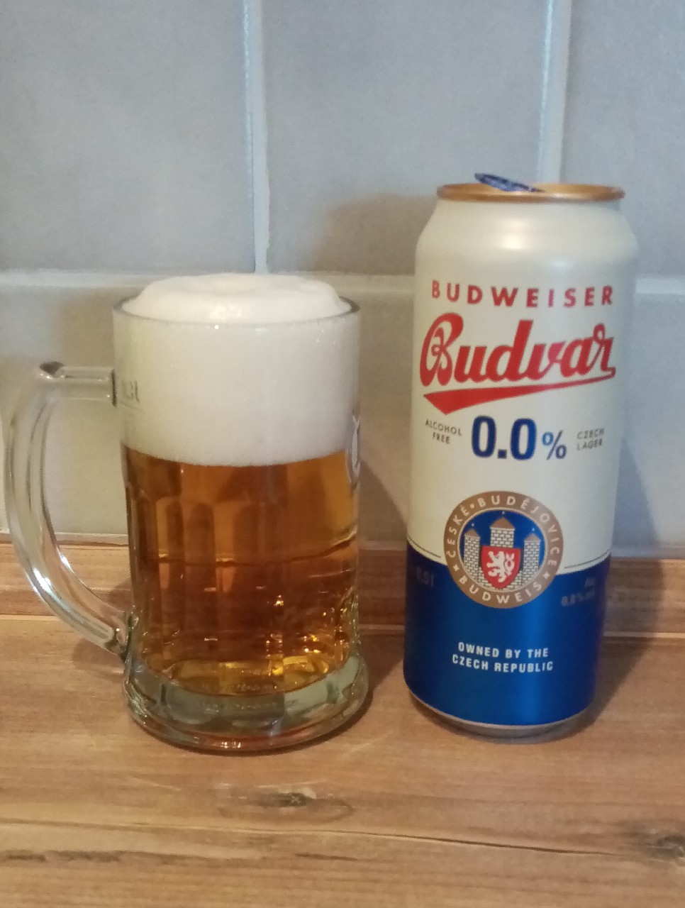 Budweiser Budvar 0.0%, Czech Republic