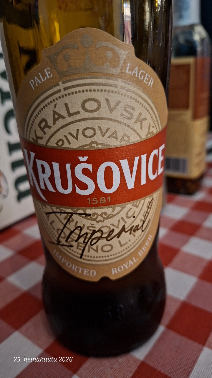 Krušovice 12° / Imperial / Royal Pale Lager / Royal Premium Pils, Královský Pivovar Krušovice (Heineken)