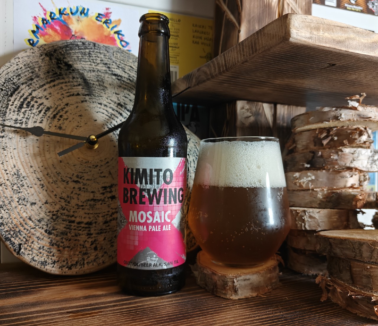 Mosaic Vienna Pale Ale, Kimito Brewing