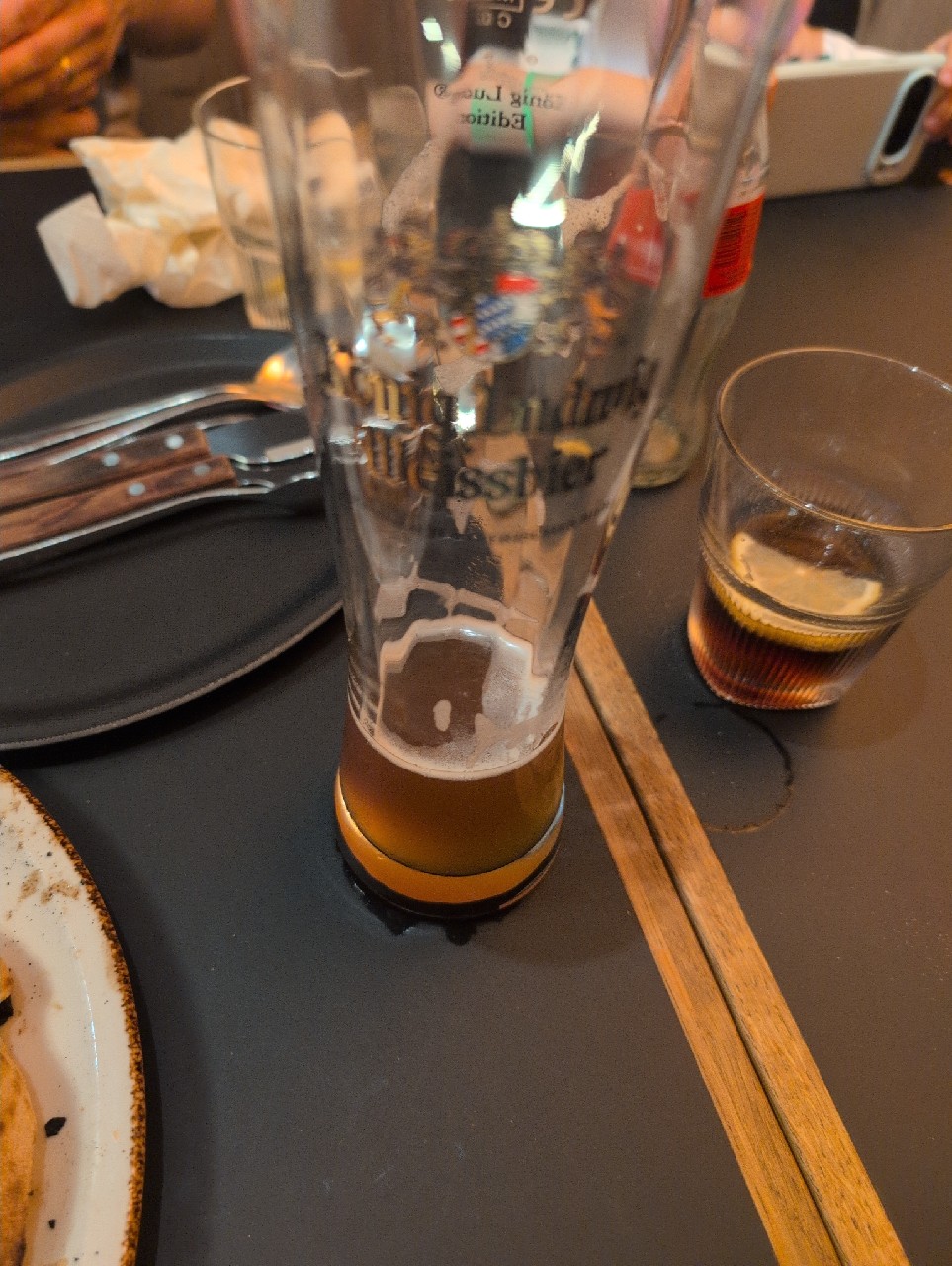 König Ludwig Weissbier Dunkel, König Ludwig Schlossbrauerei Kaltenberg (Warsteiner)