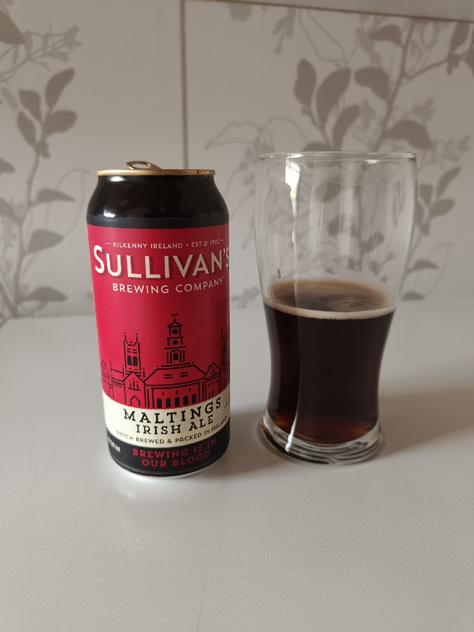 Maltings Irish Ale, Sullivan's Brewing Company
