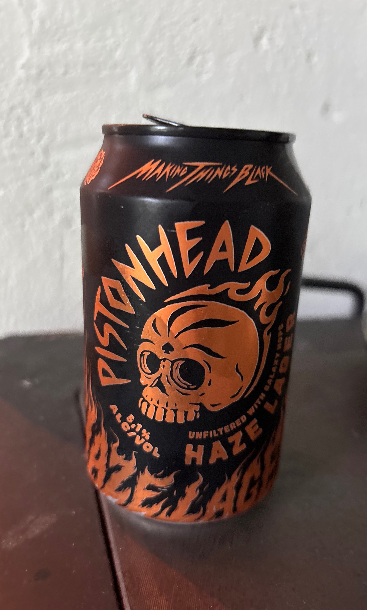 Pistonhead Haze Lager, Brutal Brewing (Spendrups Bryggeri)