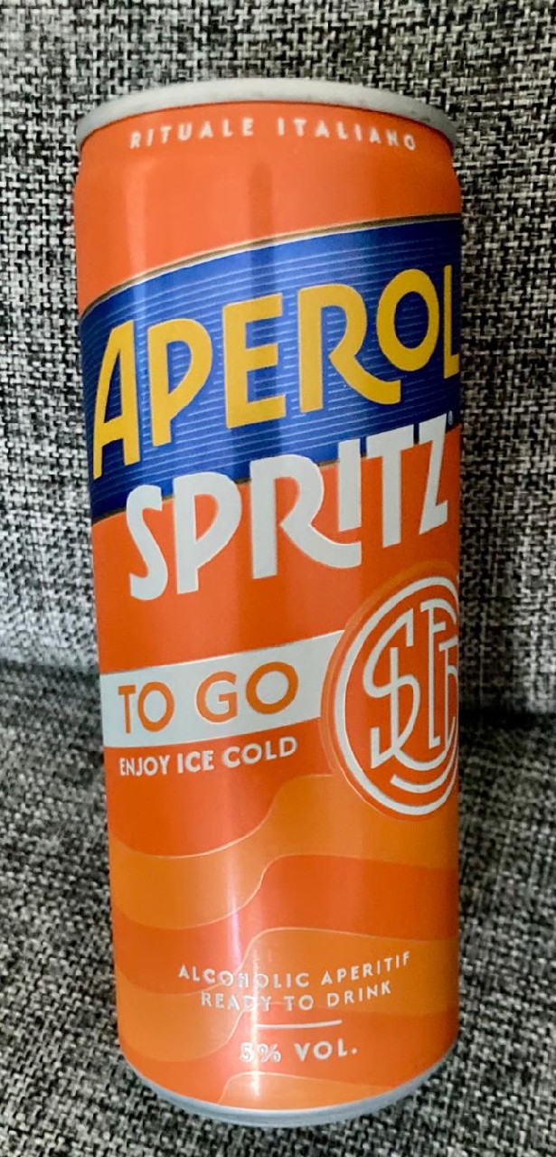 Aperol spritz to go, DCM (Campari Group)
