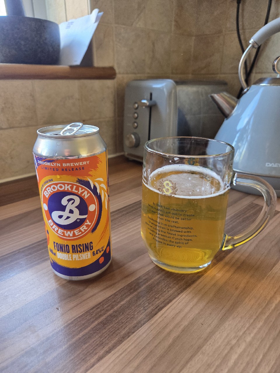Fonio Rising Double Pilsner, United States