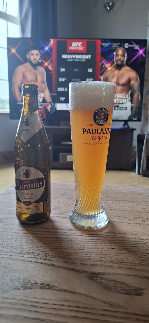 Patronus Premium Weissbier, Frankfurter Brauhaus (TCB Beverages)