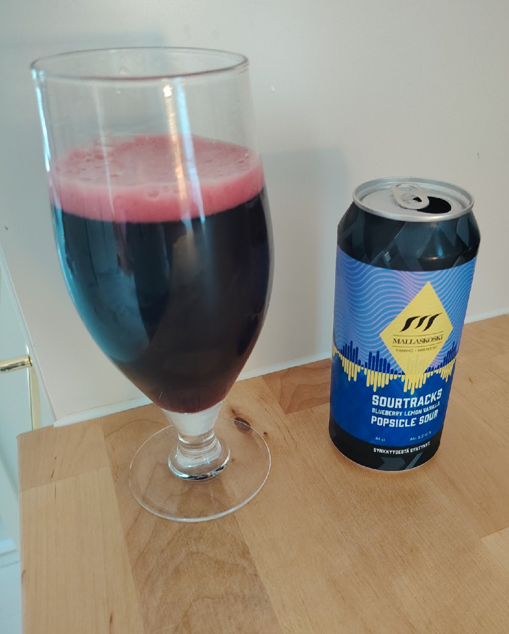 Sourtracks Blueberry Vanilla Lemon Sour, Finland