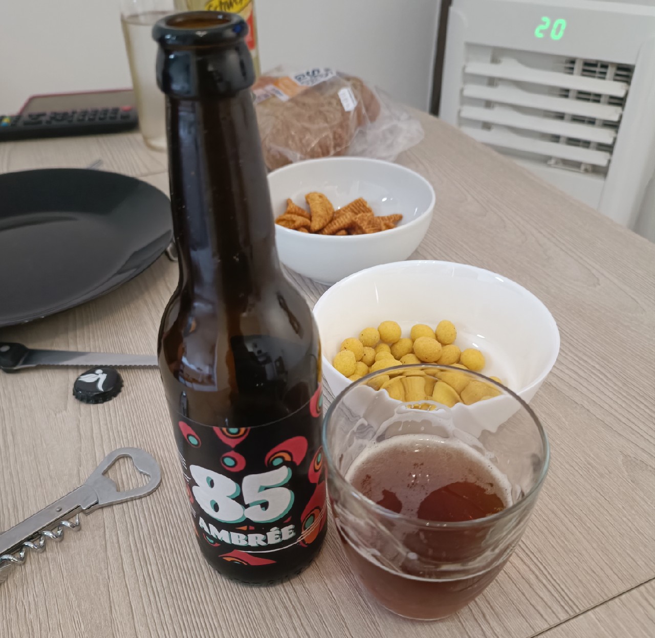 85 Ambrée Bio, Brasserie Mélusine