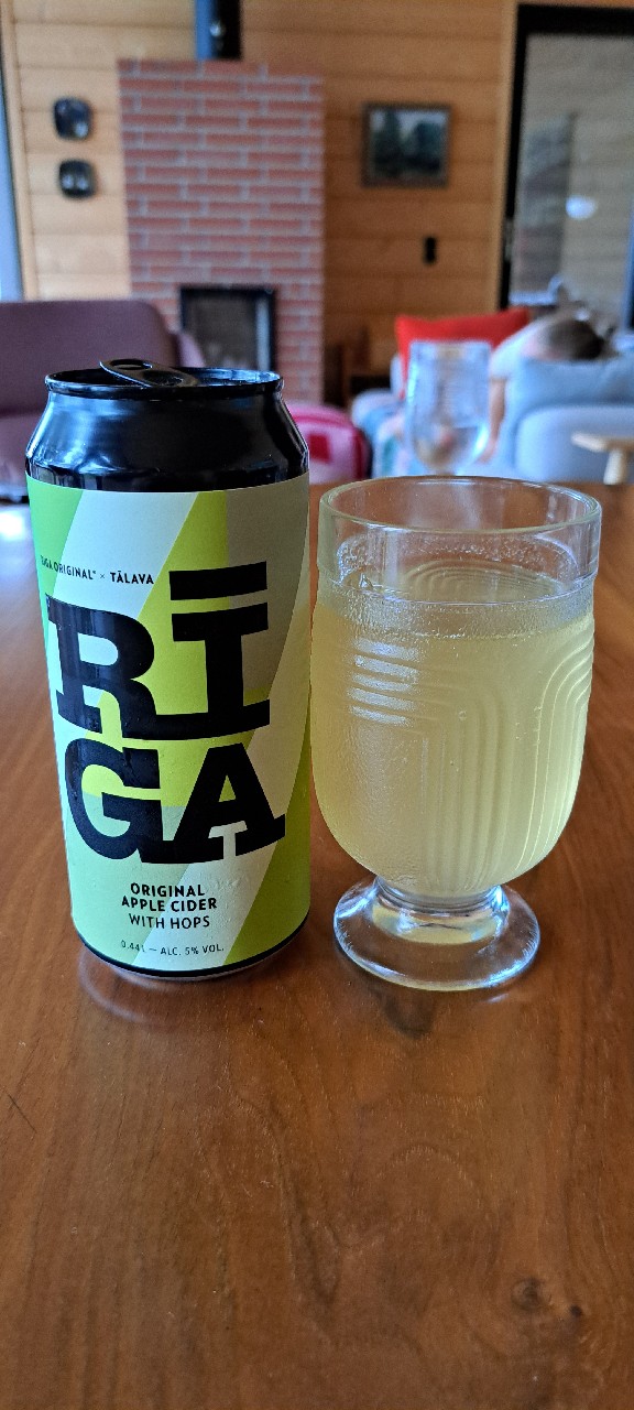 talava riga original apple cider with hops, Tālavas