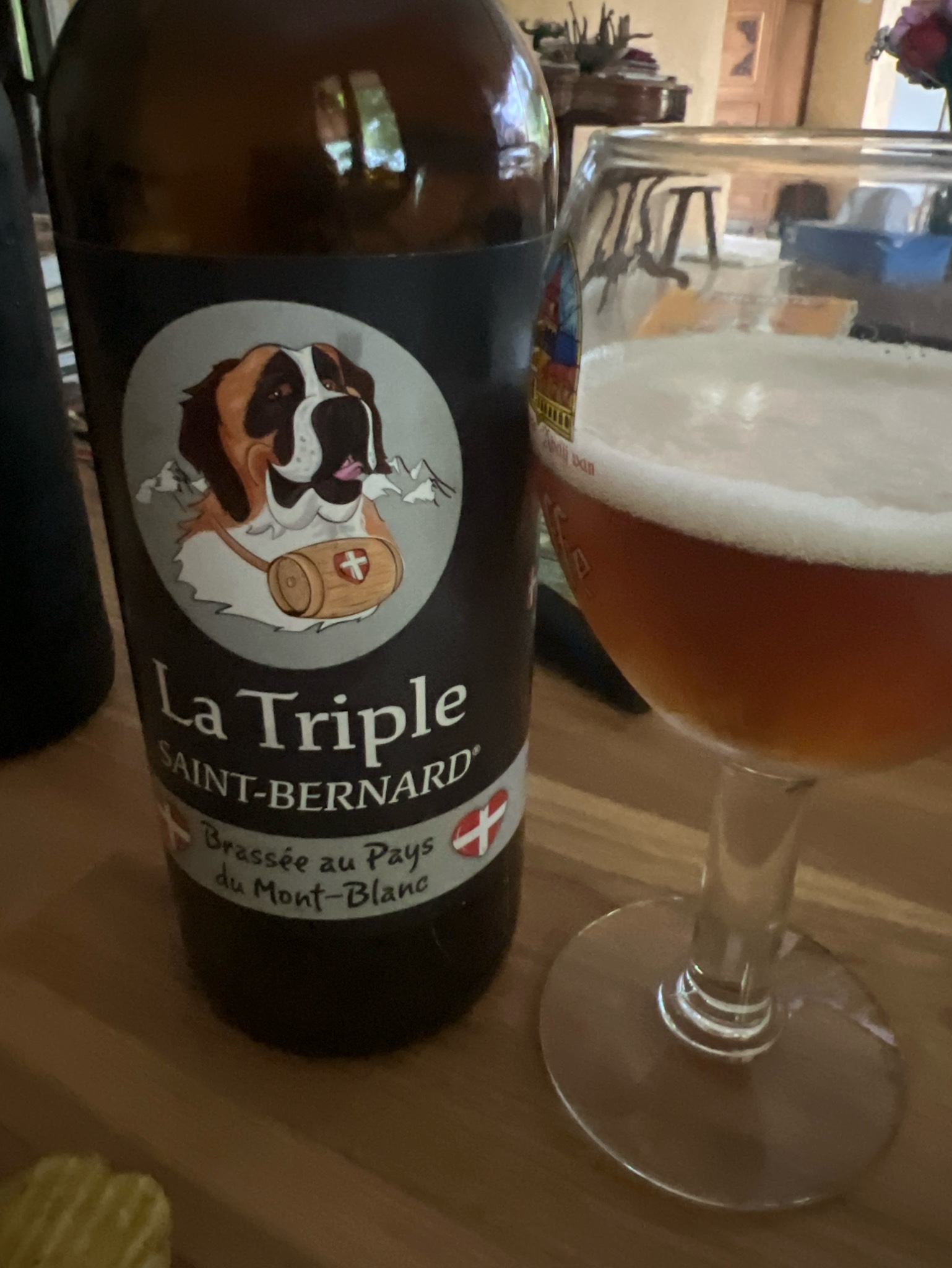 La triple saint-bernard, Le Blaireau Qui Brasse
