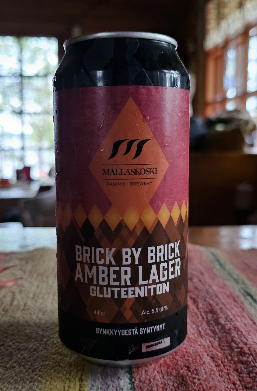 Brick By Brick Amber Lager, Finland