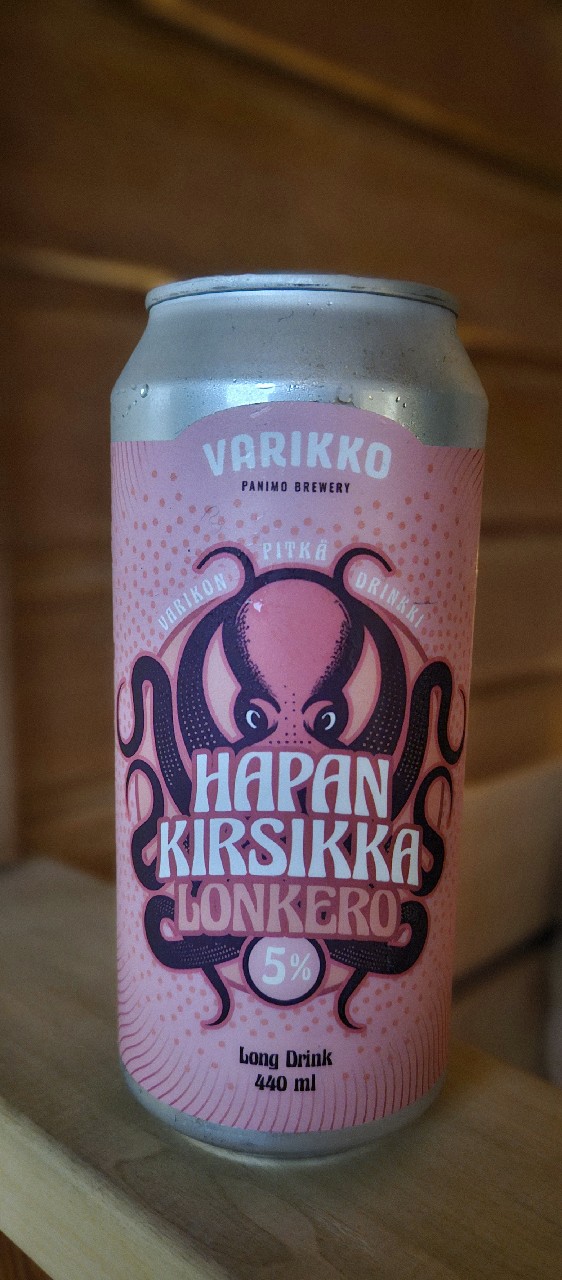Hapan Kirsikka Lonkero, Varikko Panimo