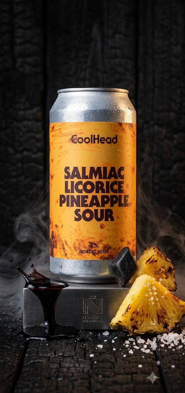 Salmiac Licorice Pineapple Sour, Finland