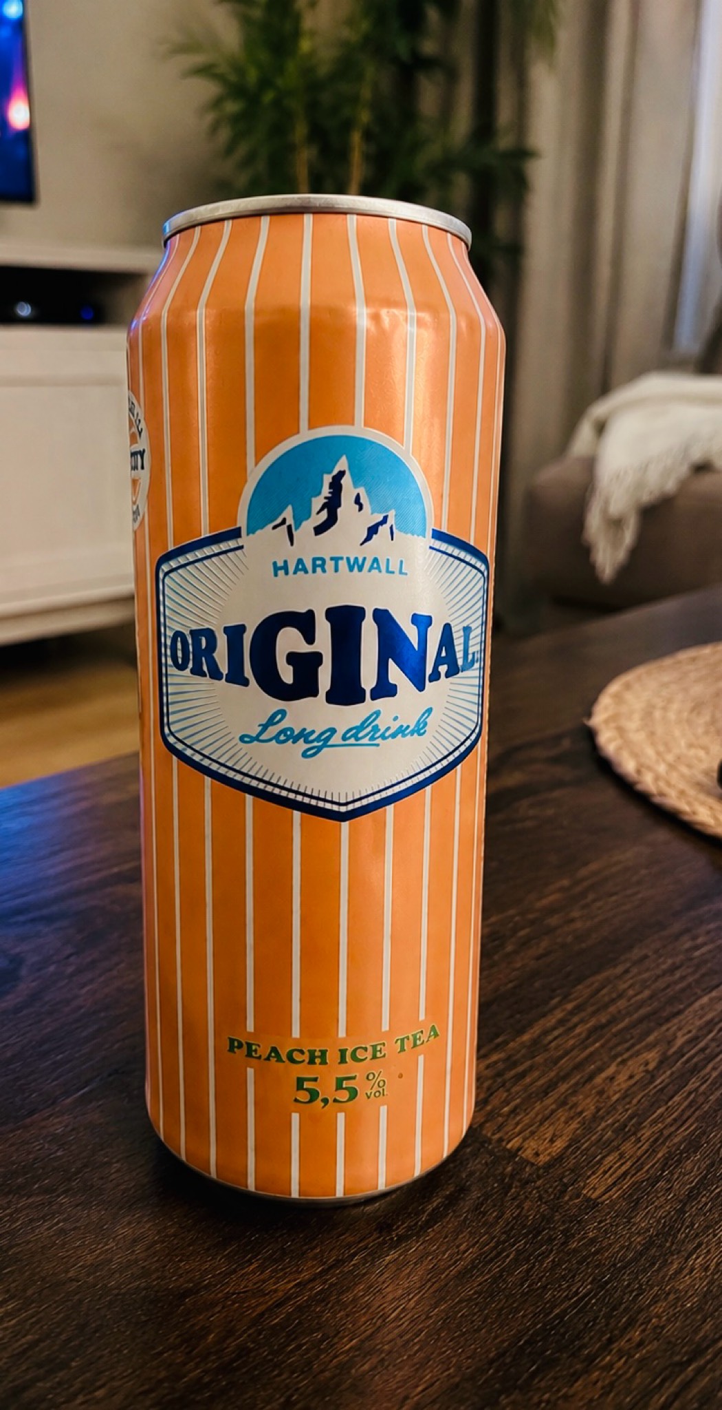 Original Long Drink Peach Ice Tea, Finland