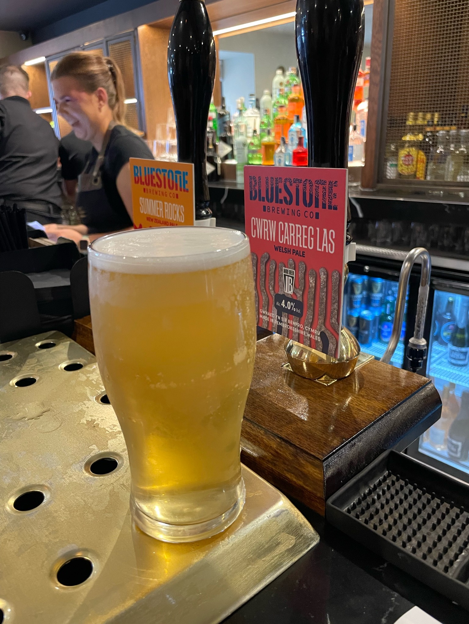Cwrw carreg las, Bluestone Brewing Co.