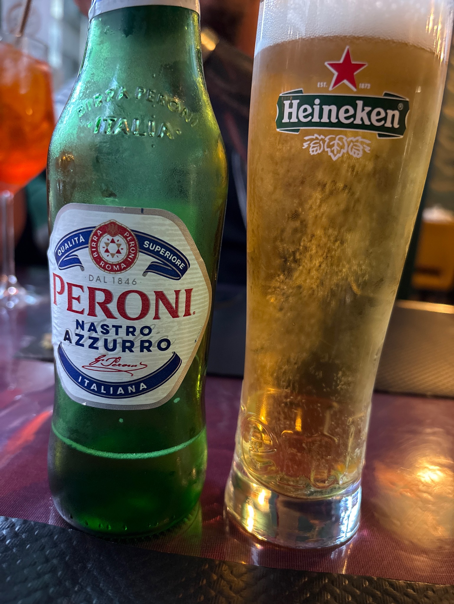 Nastro Azzurro 4.6%, Birra Peroni (Asahi Breweries)