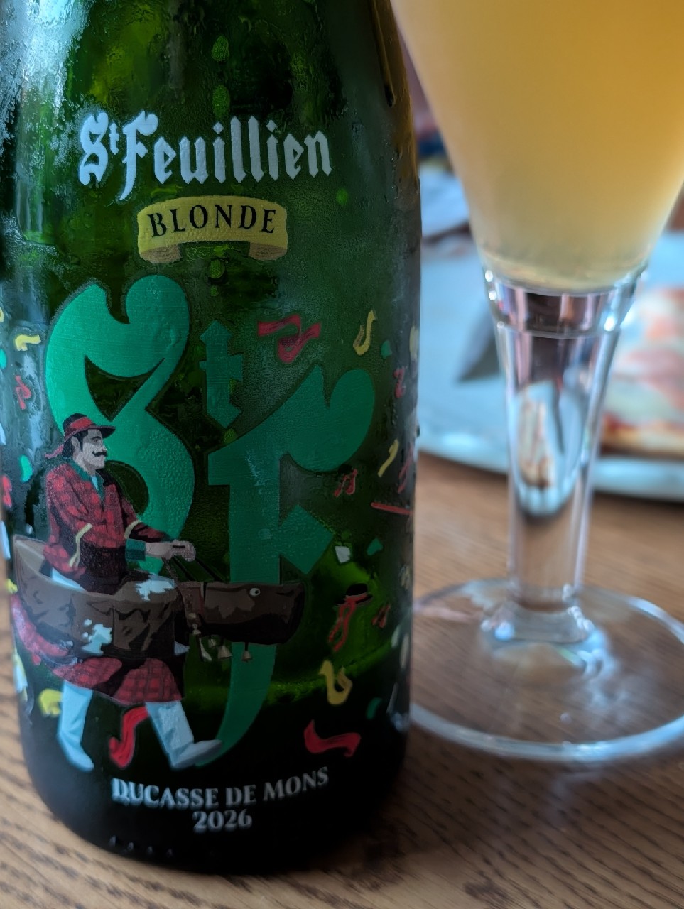 St Feuillien Blonde Edition Spéciale Ducasse de Mons, Belgium