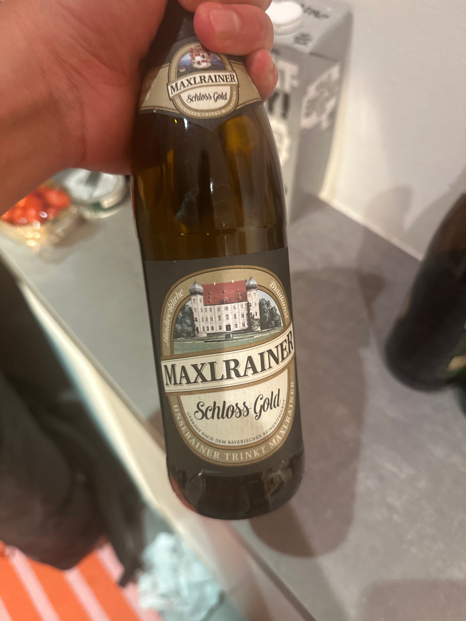 Maxlrainer Schloss Gold, Schlossbrauerei Maxlrain