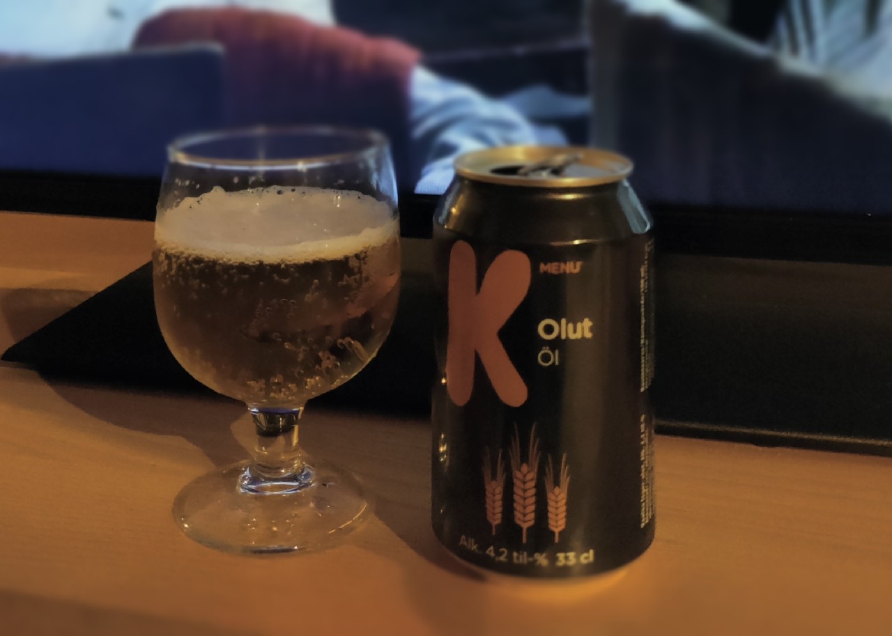K-Menu Lager Olut 4.2%, Olvi