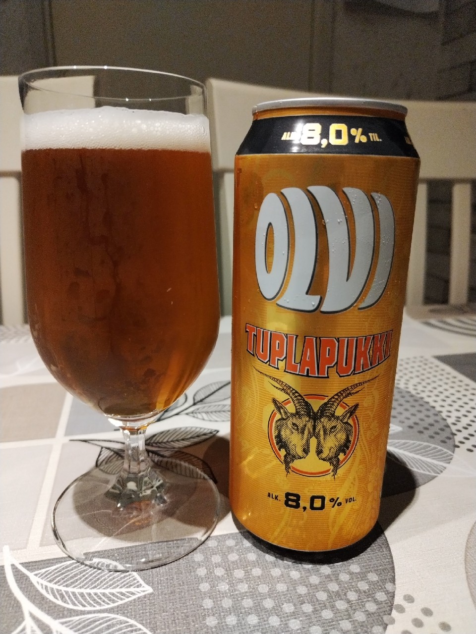 Olvi Tuplapukki 8.0%, Olvi