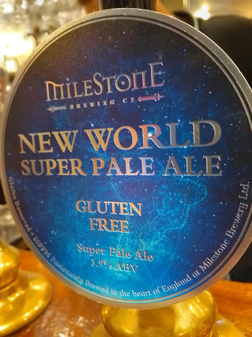 Pale New World Hops, England