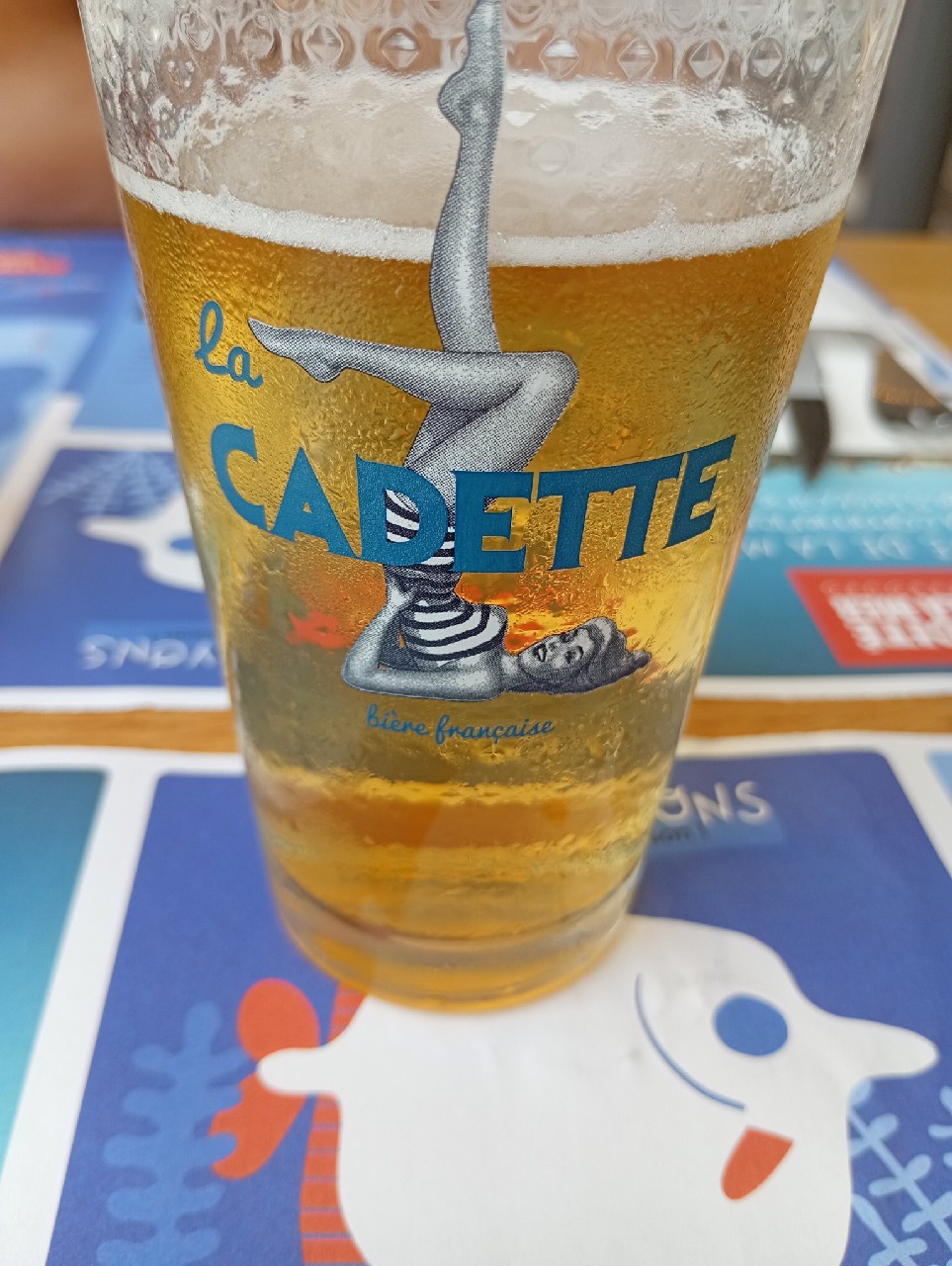 La Cadette Bio Bière Pur Malt Blonde, France