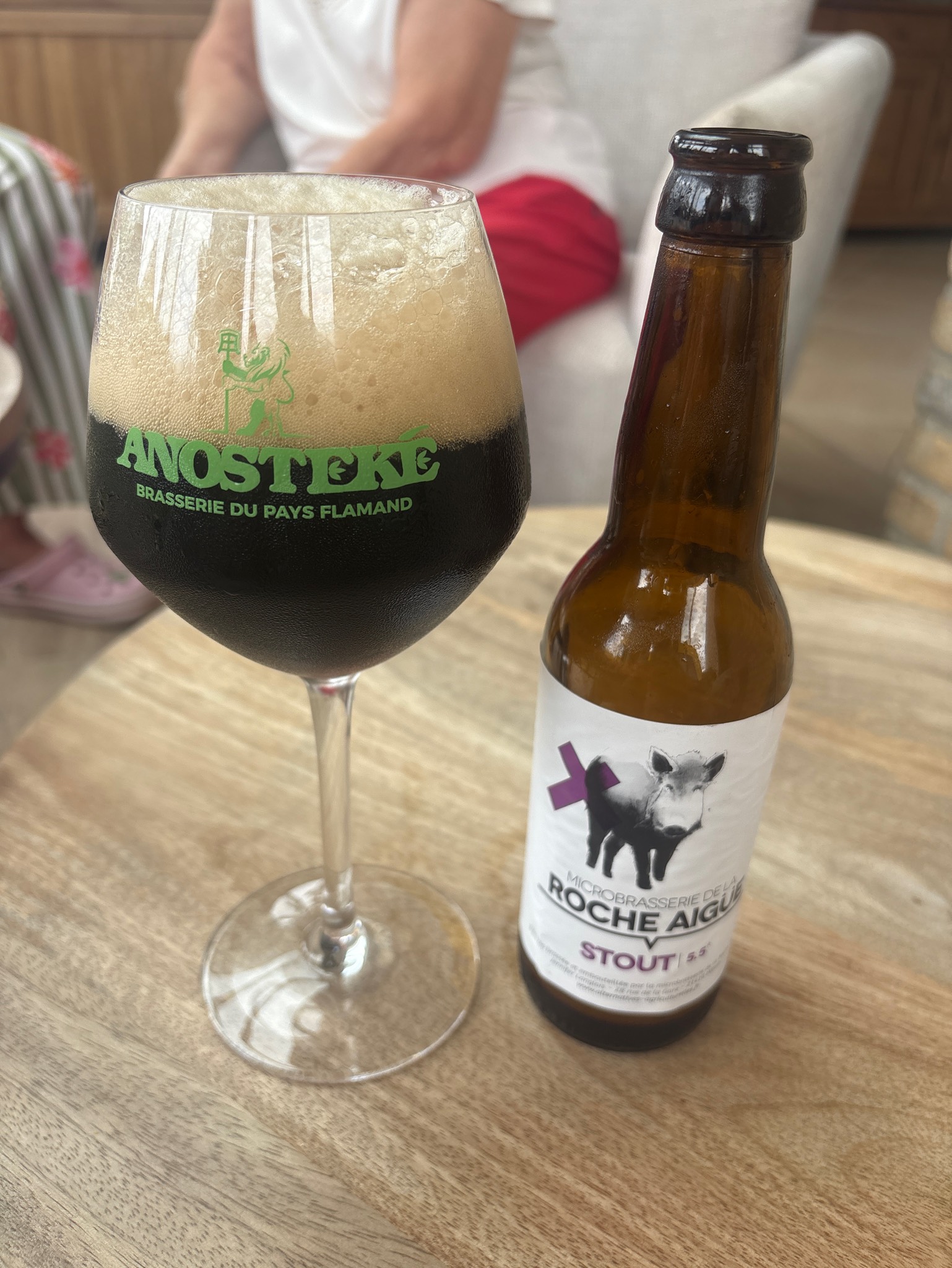 STOUT - Microbrasserie de la Roche Aigüe, Microbrasserie De La Roche Aigüe