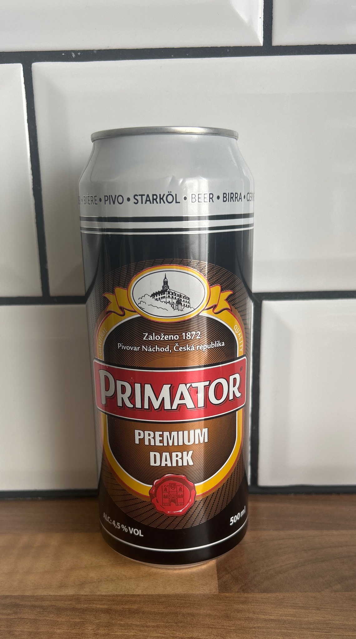 Primátor Dark, Czech Republic