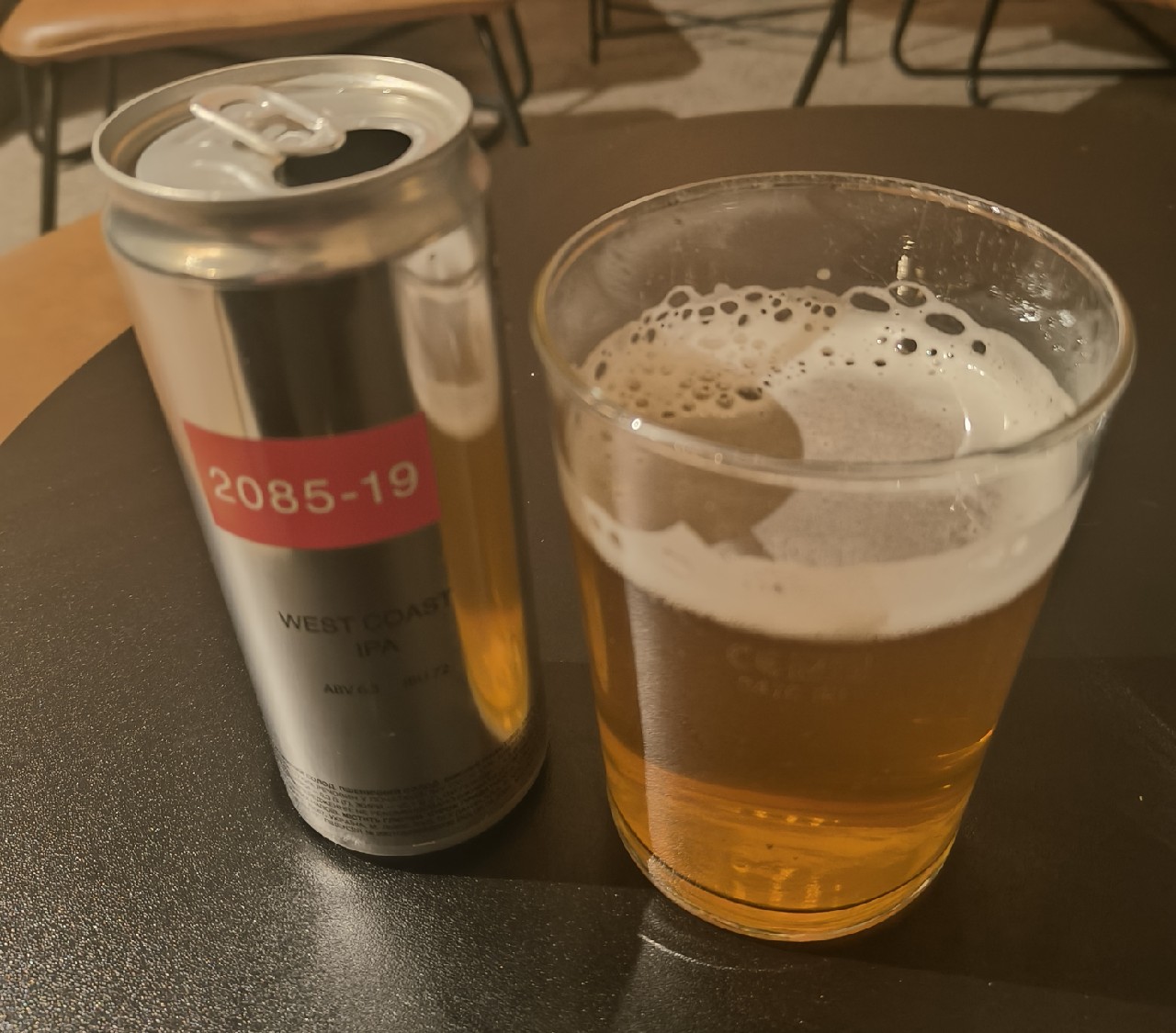 2085-19 WEST COAST IPA, 2085 Brewery