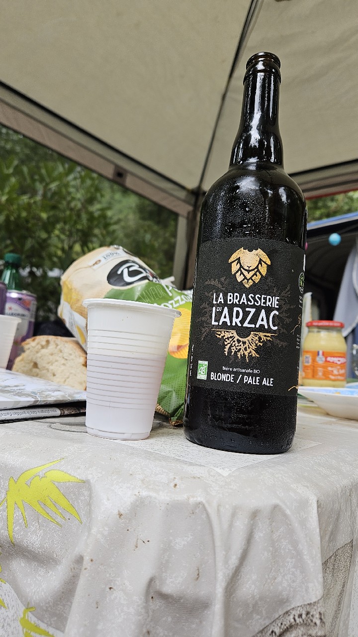 Larzac Blonde / Pale Ale, La Brasserie Du Larzac