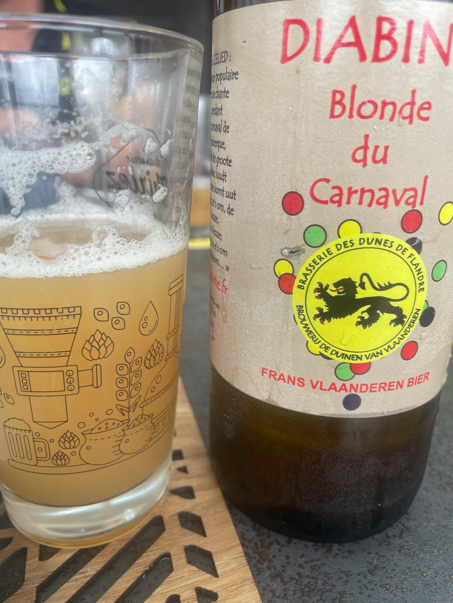 Diabinte blonde du carnaval, Brasserie Des Dunes De Flandre (Diabinte)