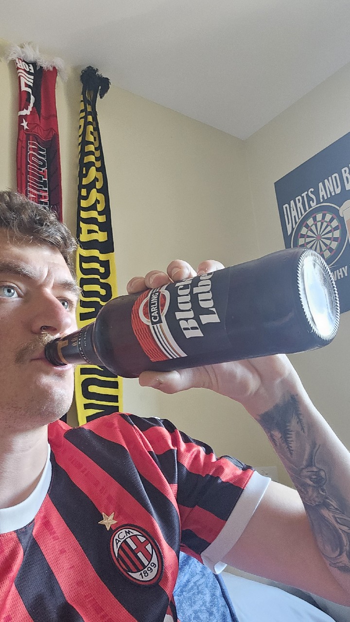 Carling black label, England