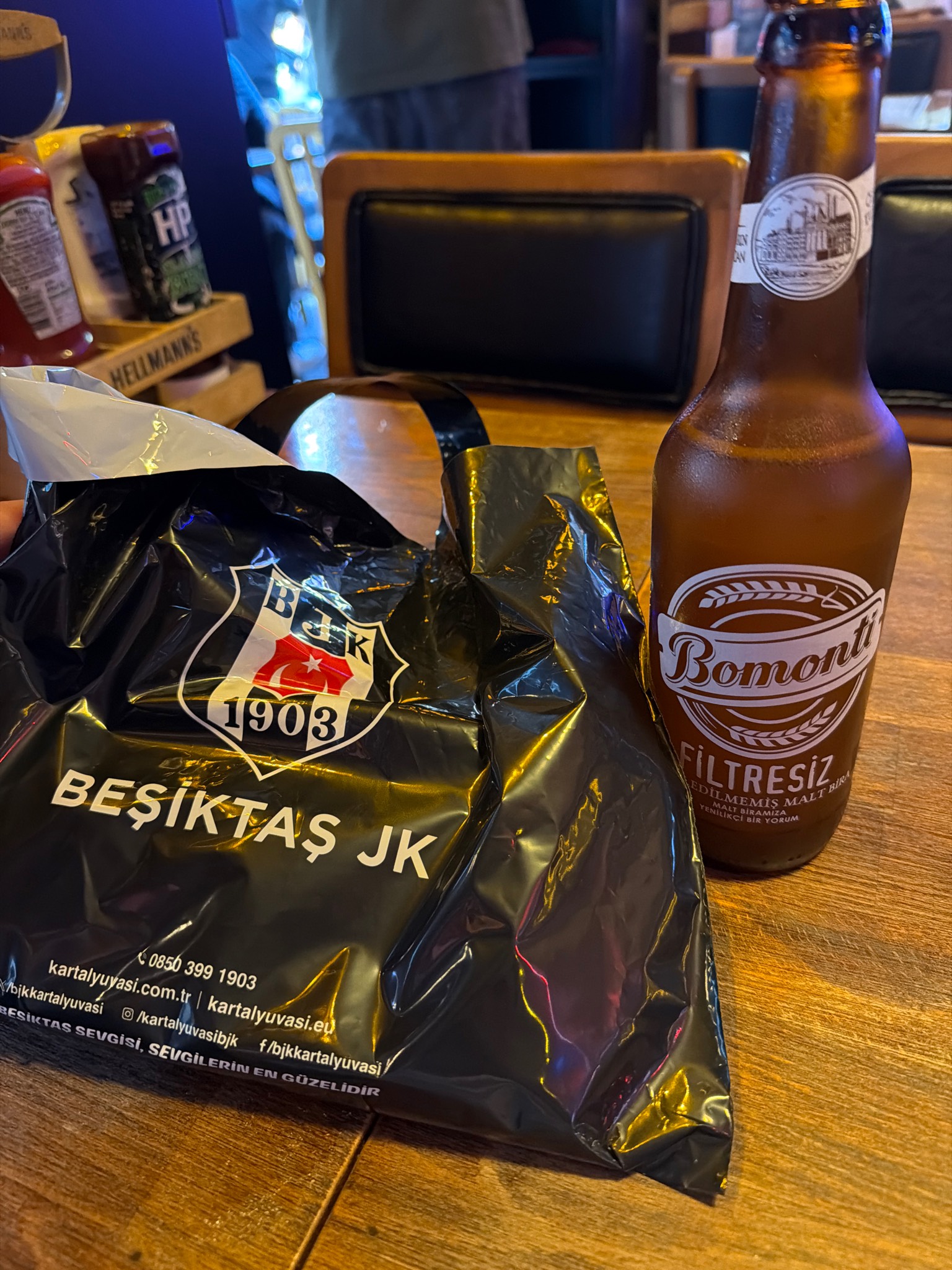Bomonti Filtresiz 100% Malt, Turkey
