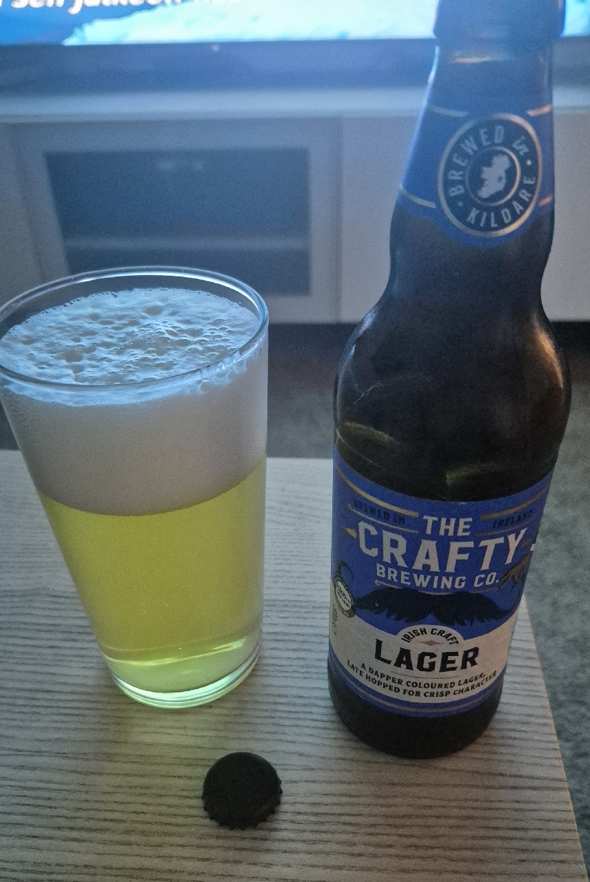 The Crafty Brewing Co. Irish Lager, Rye River Brewing Co.