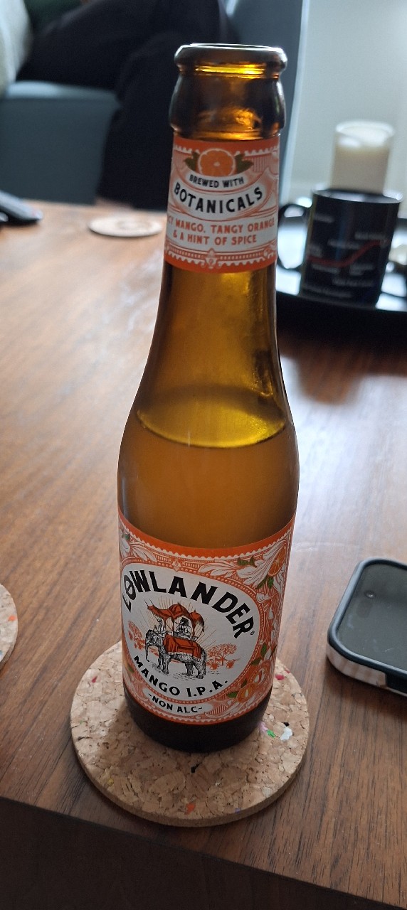 Mango IPA, Lowlander Botanical Beer