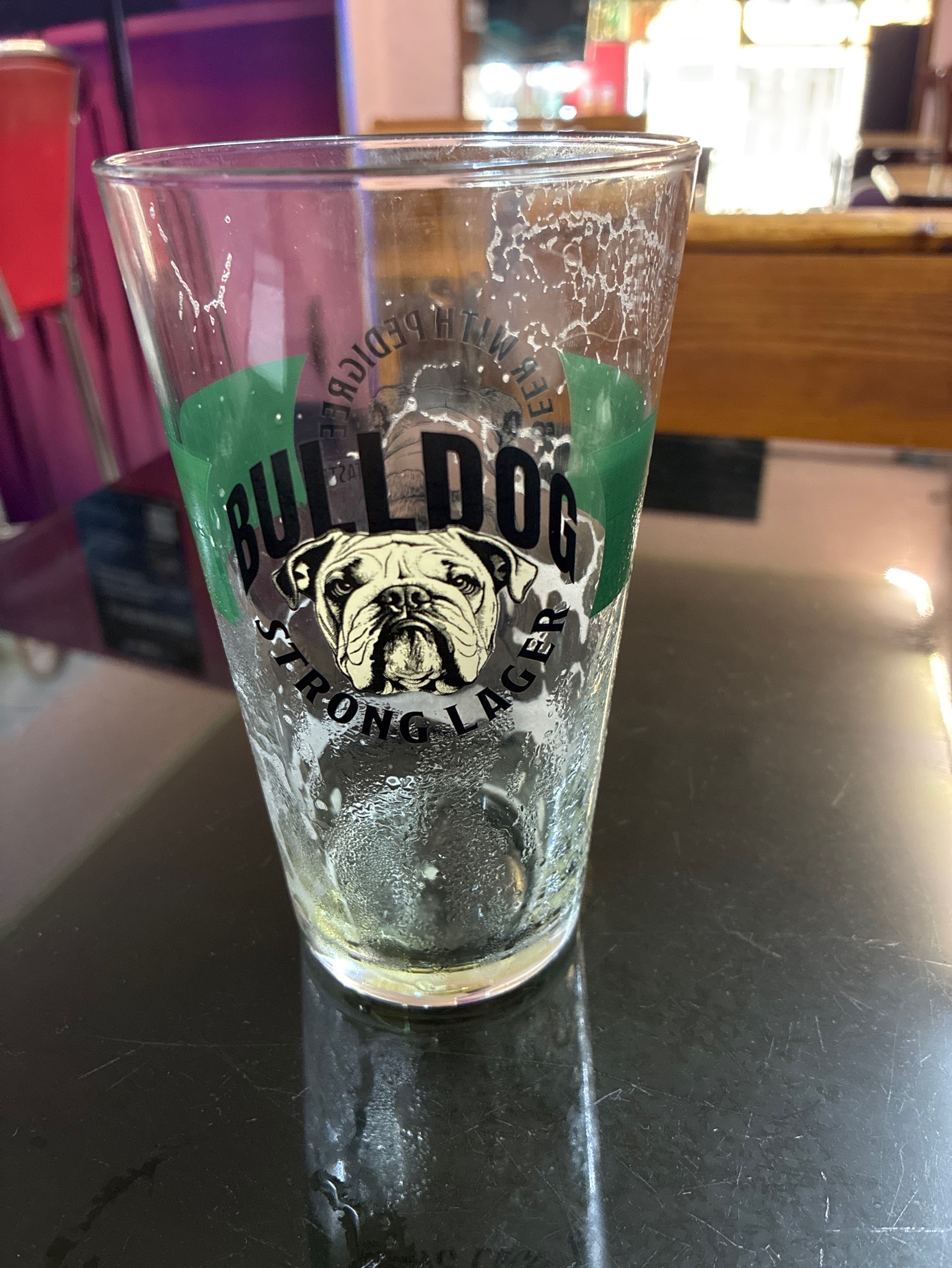 Bulldog Strong Lager, England