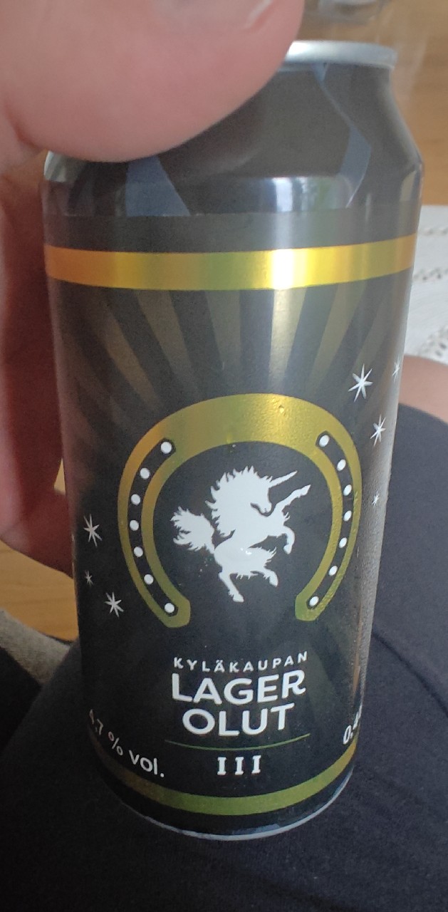 Kyläkaupan Lager Olut III, Finland