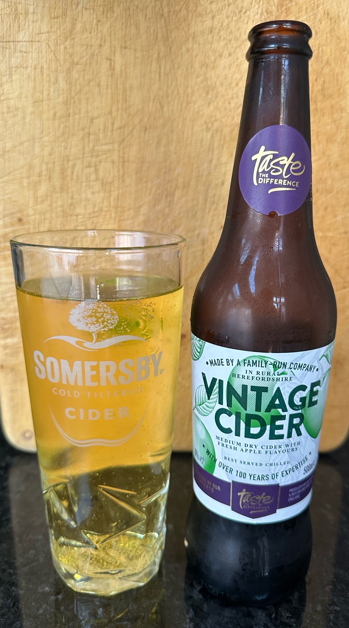 Taste the Difference English Vintage Cider, Sainsbury's