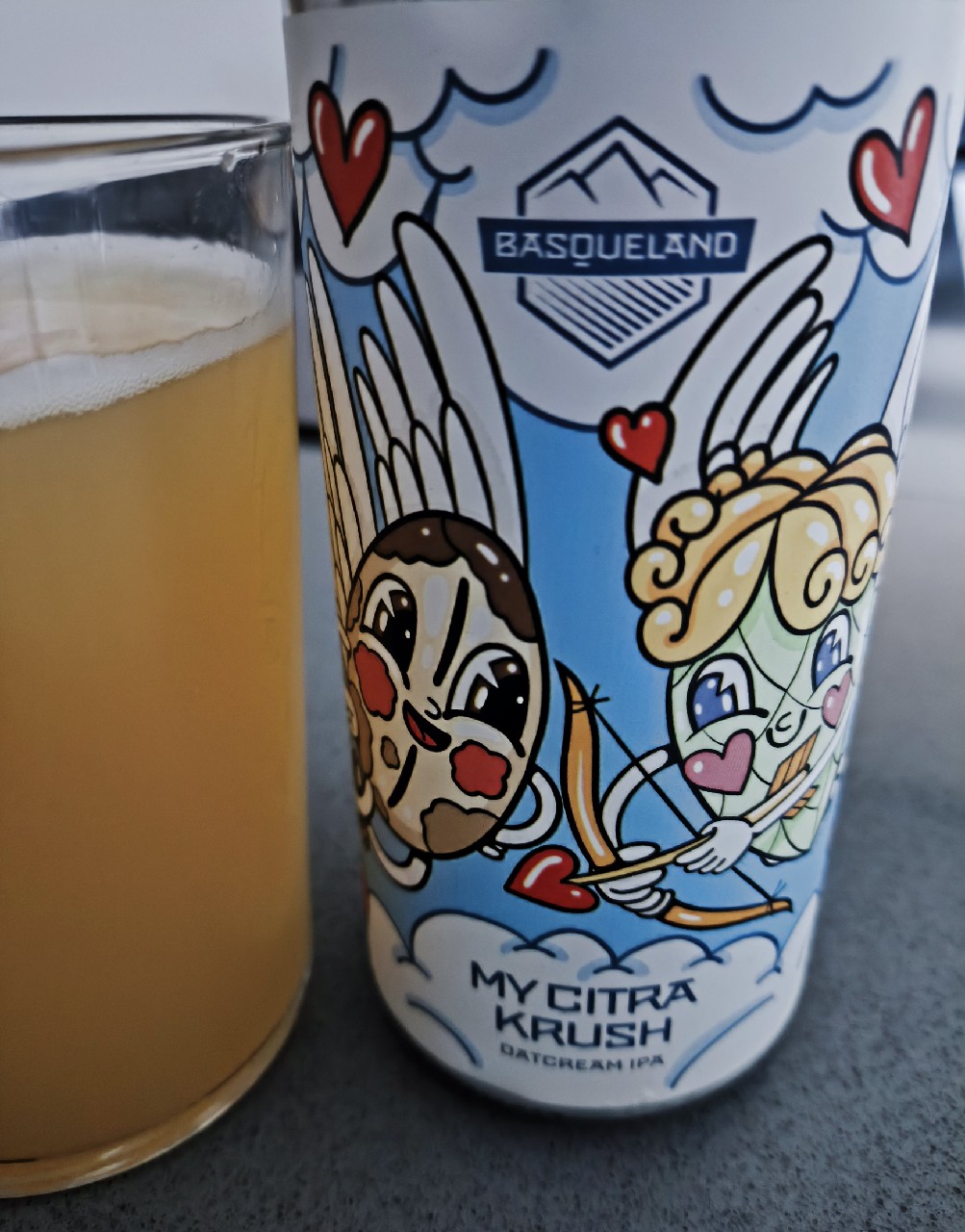 My citra krush, Basqueland Brewing